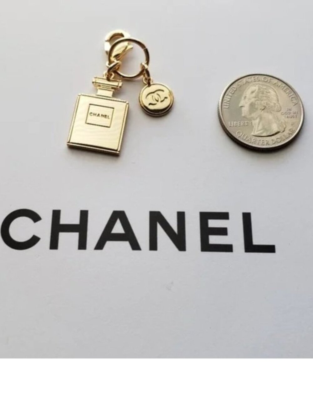 CHANEL Double Charm Pendant - Picture 2 of 2